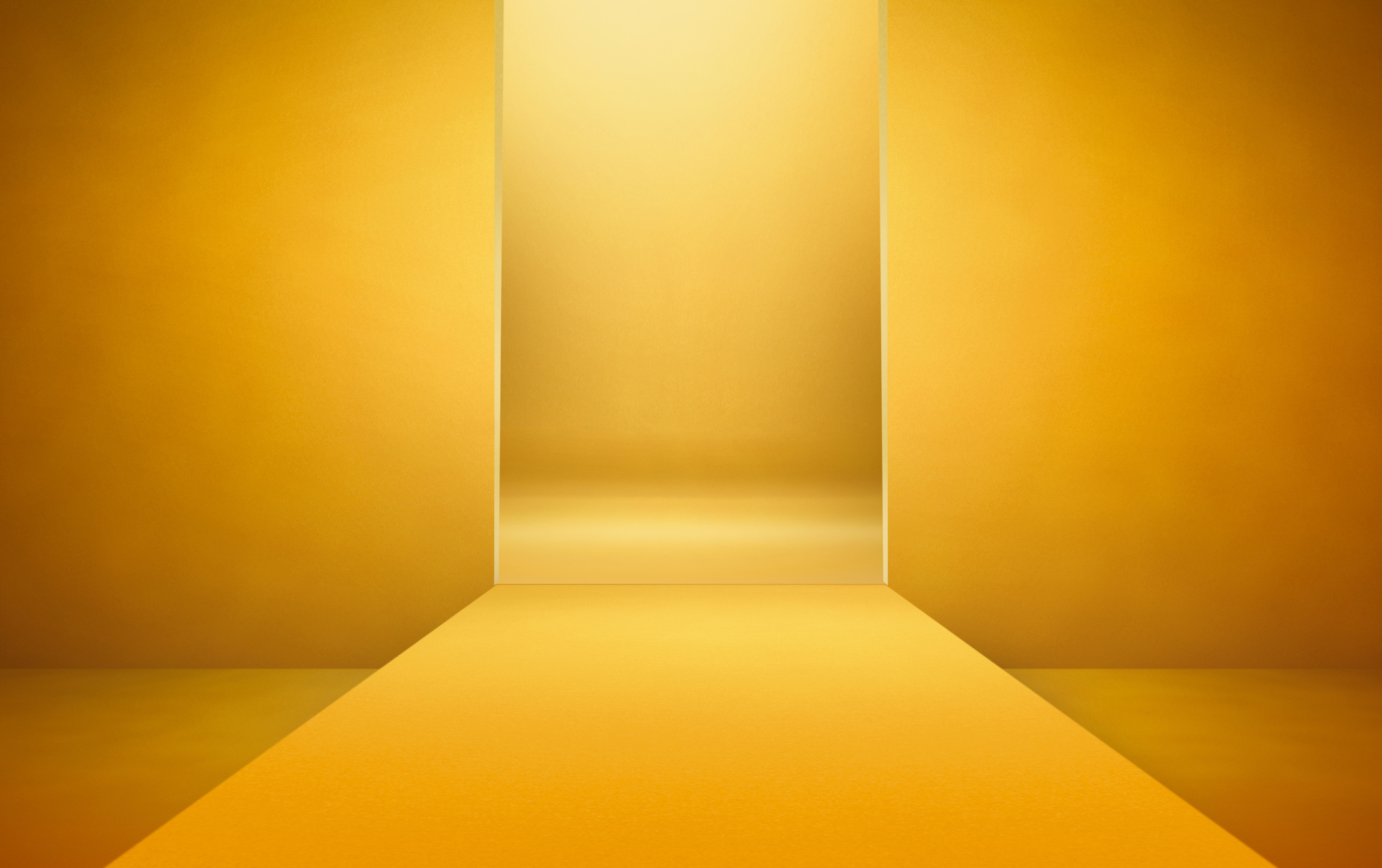 Empty catwalk background for fashion shots
